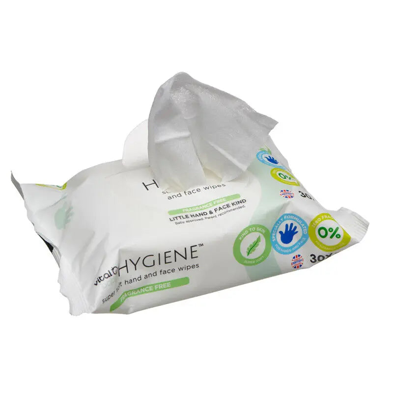 Vital Baby Hygiene Super Soft Hand & Face Wipes Fragrance Free Deal For Any Occasion