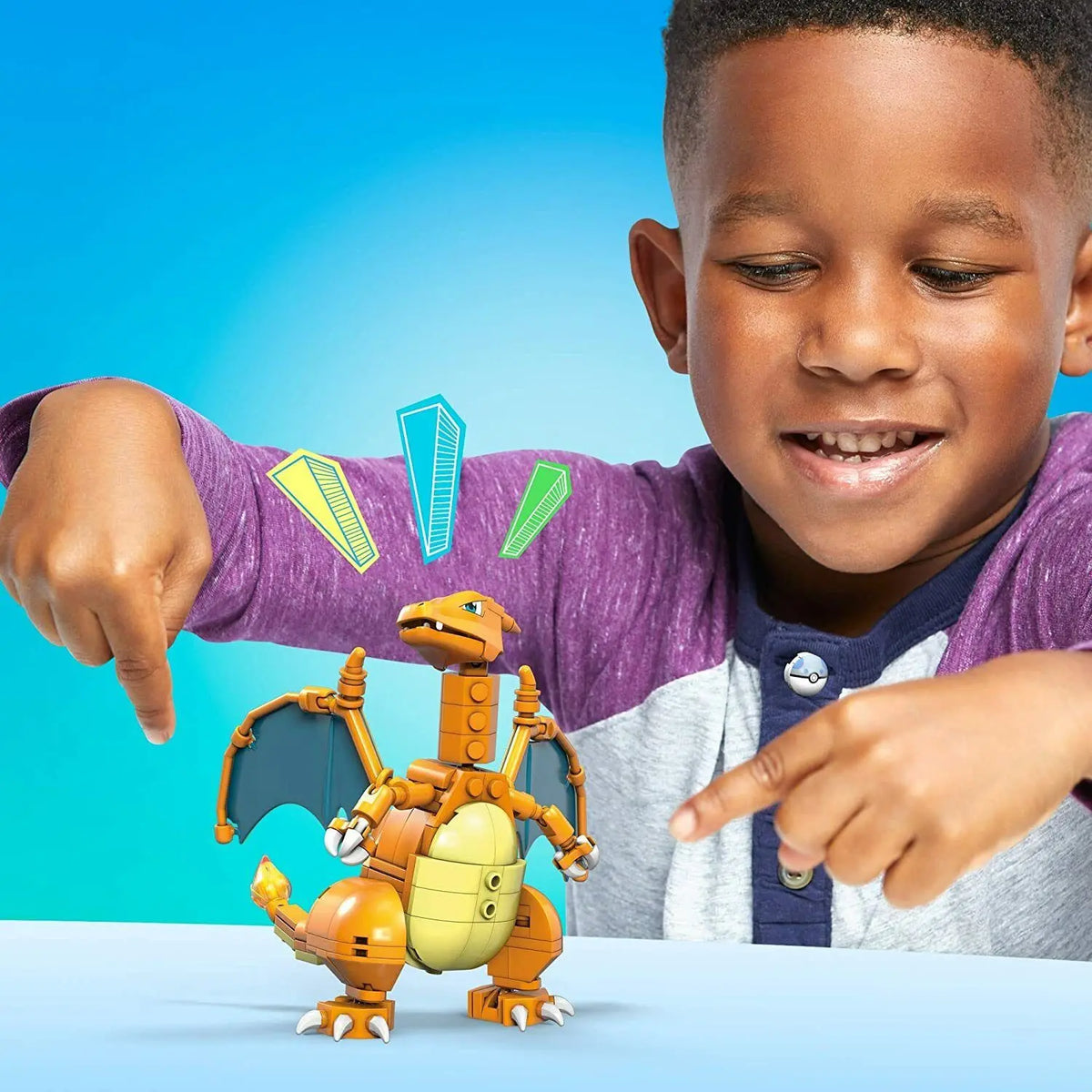 Charizard Pokemon Buildable Figure Set MEGA Construx Wonder Builders Deal For Any Occasion