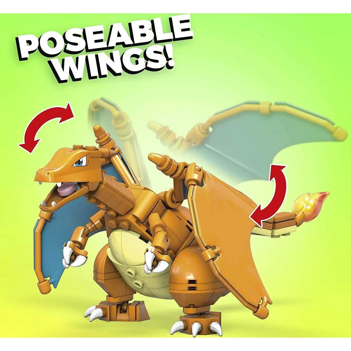 Charizard Pokemon Buildable Figure Set MEGA Construx Wonder Builders Deal For Any Occasion