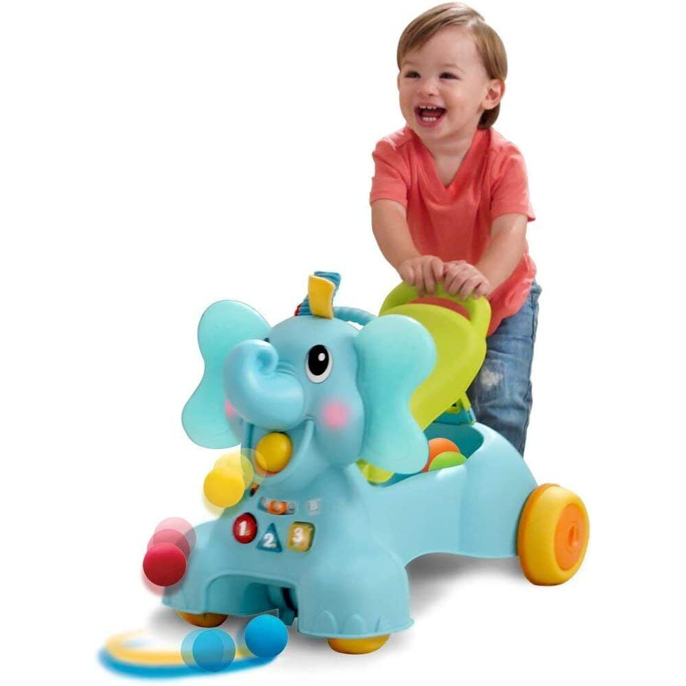 Infantino 3-in-1 Sit Walk & Ride Moving With Fun Light, Music & Songs Walker 9m+