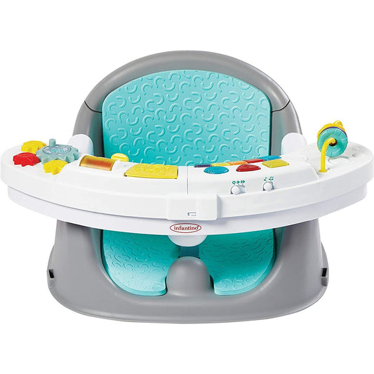 Infantino Music & Lights 3-in-1 Discovery Seat and Booster Infant Activity Toy