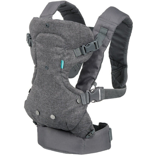 INFANTINO Flip Advanced 4-in-1 Convertible Baby Newborn Carrier Grey