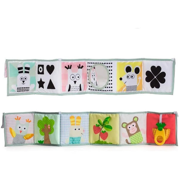 Taf Baby Toys 3 in 1 Soft Baby Development Book Cot Pram Toy 0m+ Deal For Any Occasion