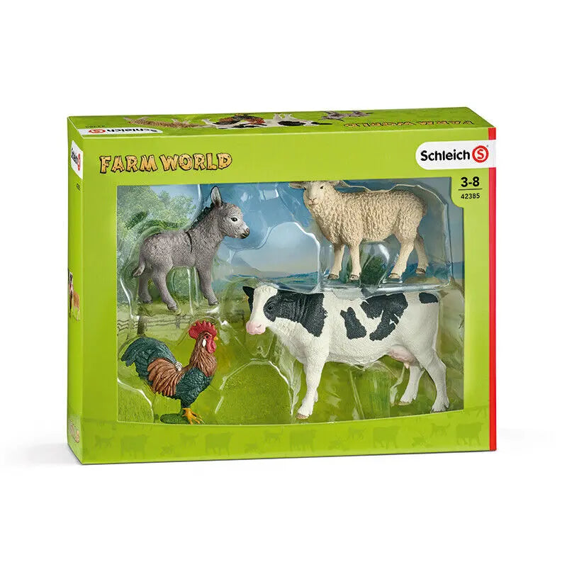 Schleich Farm World Starter Animals Figures Set Toy 42385 4pk Deal For Any Occasion