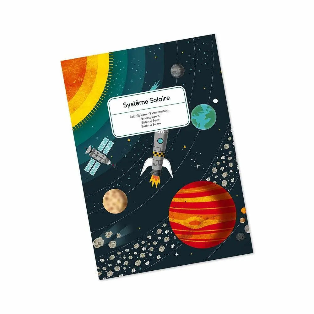 Janod Educational Puzzle Solar System Kid's Attaractive Game Creative Toy Deal For Any Occasion