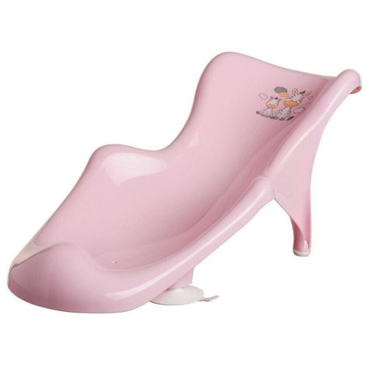 Baby Infant Newborn Bath Tub Safety Seat Support Chair Zebra Pink