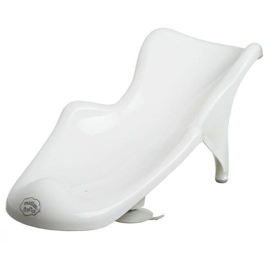 Baby Infant Newborn Toddler Bath Tub Safety Seat Support Chair Classic White