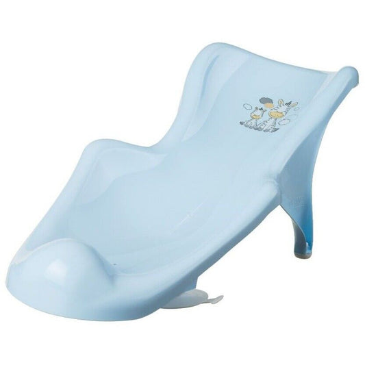 Baby Infant Newborn Bath Tub Safety Seat Support Chair Zebra Blue