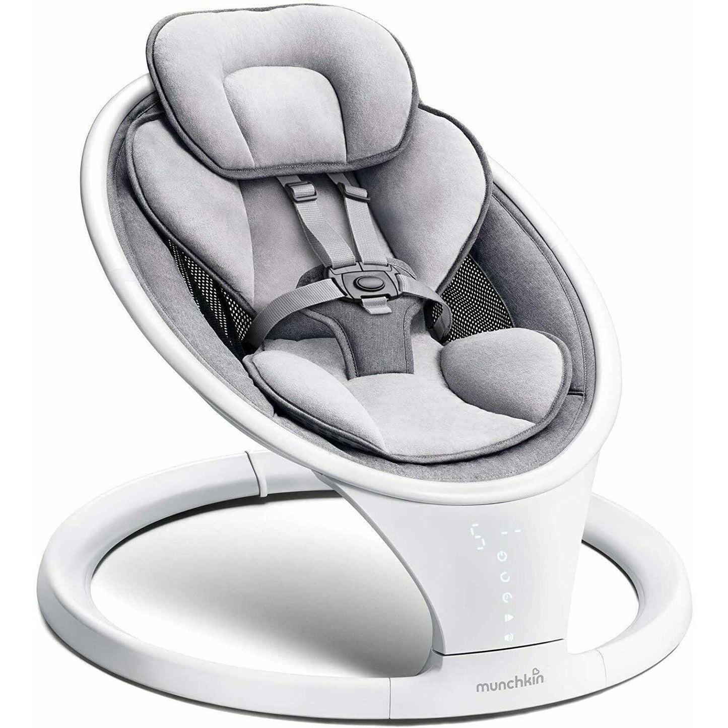 Munchkin Baby Swing Bouncer Seat Auto Motion Bluetooth Portable Rocker Remote
