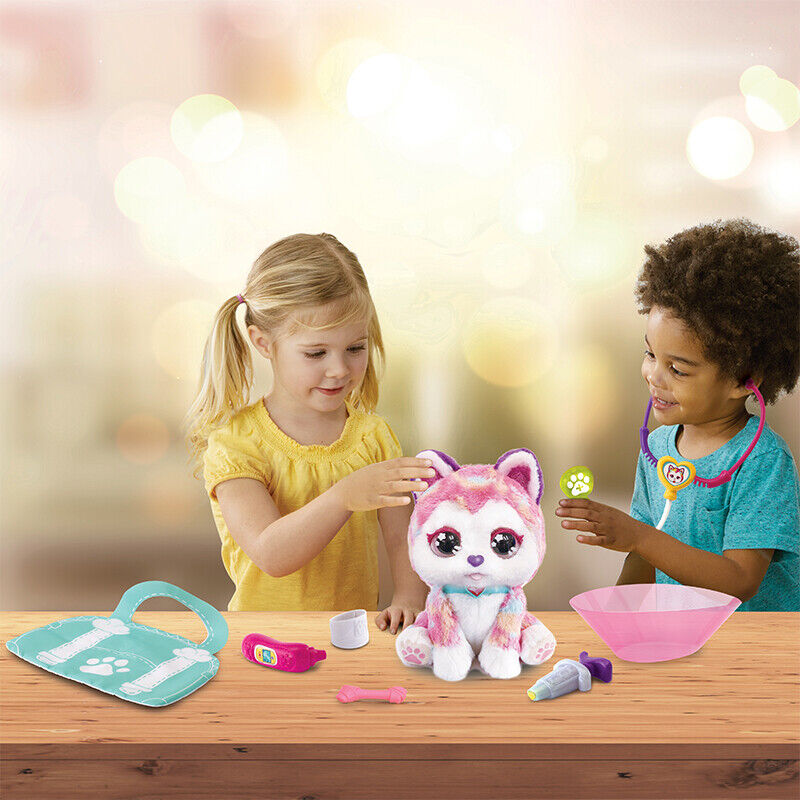 Vtech Hope the Rainbow Husky Interactive Activity Soft Plush Kids Toy