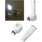 Kingavon LED Rechargeable Emergency Sensor Light & Torch Wall Child Room Plug In
