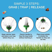 Spider Catcher Pest Trap Bug Insects Reach Home Grabber Tool 65cm Deal For Any Occasion