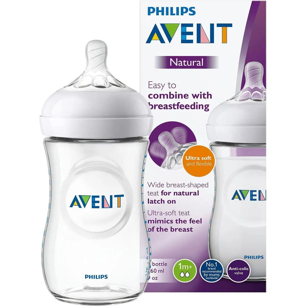 Philips Avent Natural Baby Milk Feeding Bottle 260ml Deal For Any Occasion