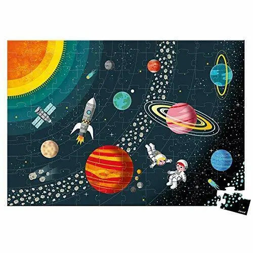 Janod Educational Puzzle Solar System Kid's Attaractive Game Creative Toy Deal For Any Occasion