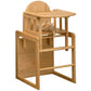 East Coast Baby Nursery Feeding Highchair Seat and Table All Wood Deal For Any Occasion